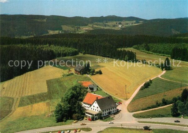 Schoenwald Schwarzwald Gasthof-Pension Zum Kreuz Fliegeraufnahme