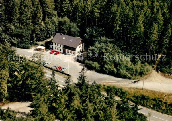 Gruenenplan Waldgaststaette-Cafe Roter Fuchs Fliegeraufnahme