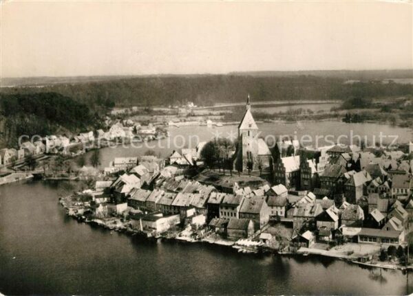 Moelln Lauenburg Fliegeraufnahme
