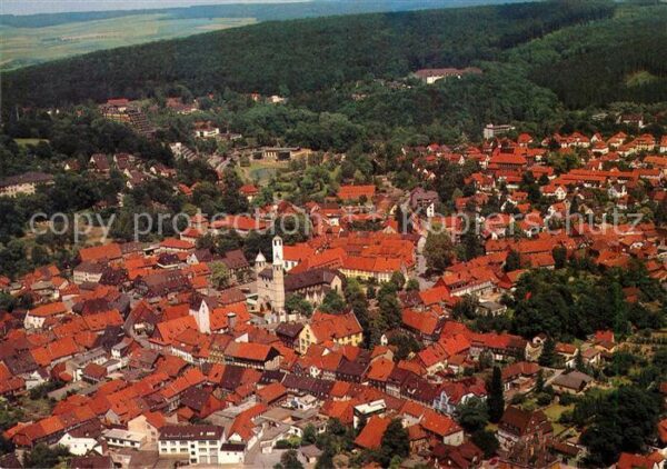 Bad Gandersheim Fliegeraufnahme