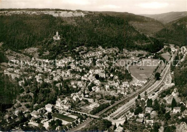 Bad Liebenzell Fliegeraufnahme