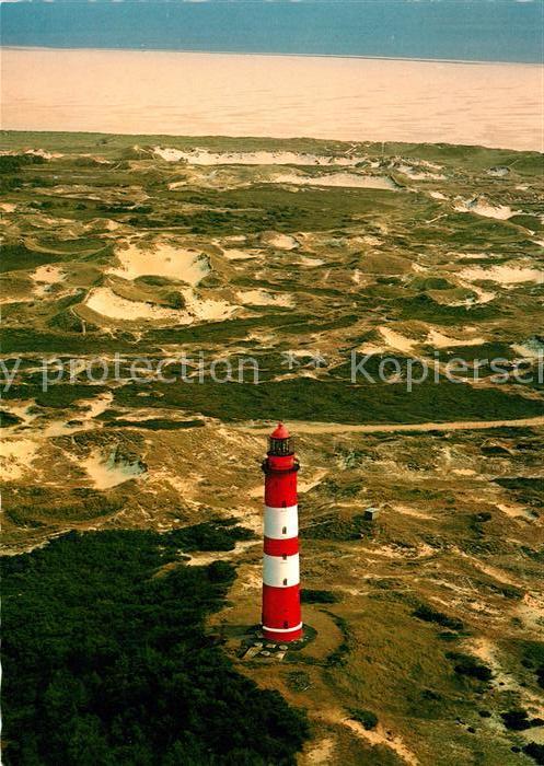 Amrum Leuchtturm Fliegeraufnahme
