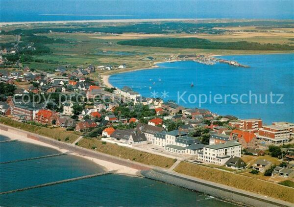 Wittduen Amrum Fliegeraufnahme