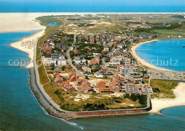 Wittduen Amrum Fliegeraufnahme