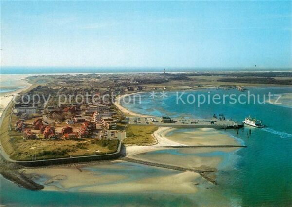 Wittduen Amrum Fliegeraufnahme