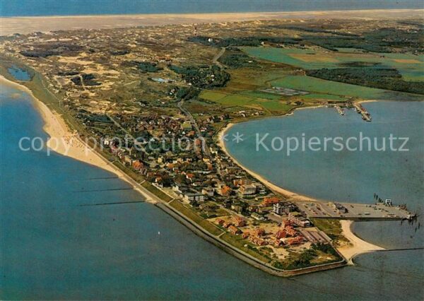 Wittduen Amrum Fliegeraufnahme