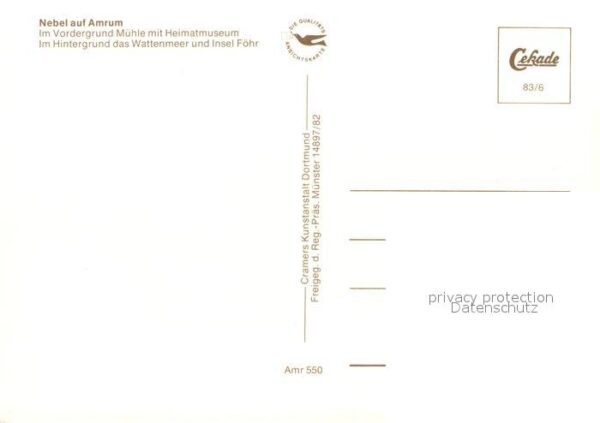 Amrum Muehle Heimatmuseum Fliegeraufnahme – Bild 2