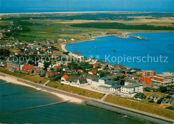 Wittduen Amrum Fliegeraufnahme