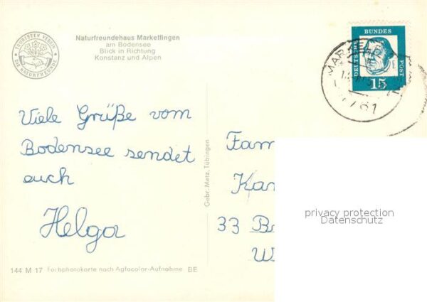 Radolfzell Bodensee 
Naturfreundehaus Markelfingen – Bild 2