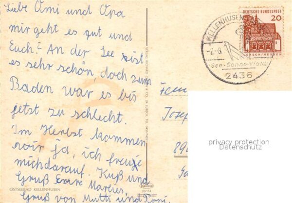 Kellenhusen Ostseebad Fliegeraufnahme – Bild 2