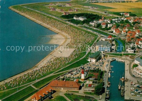 Buesum Nordseebad Fliegeraufnahme