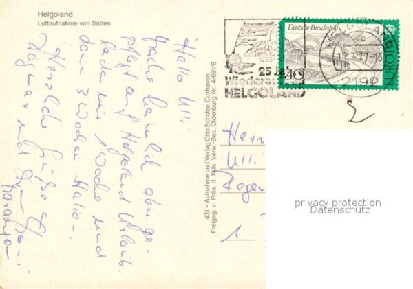 Helgoland Fliegeraufnahme – Bild 2