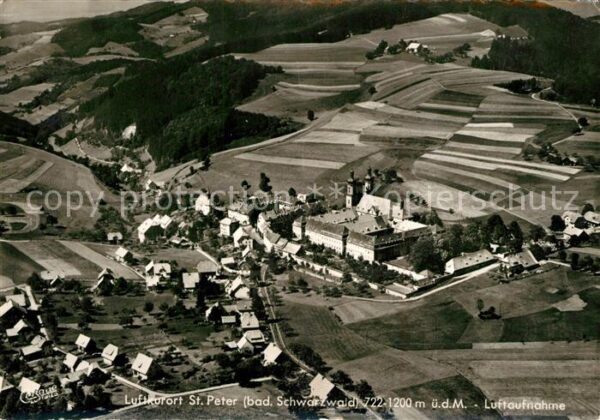 St Peter Schwarzwald Fliegeraufnahme