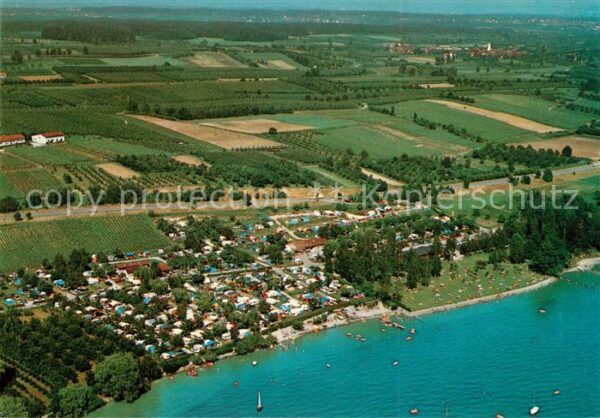 Hagnau Bodensee Campingplatz Fliegeraufnahme