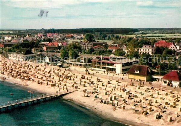 Dahme Ostseebad Fliegeraufnahme Strand