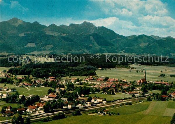 uebersee Fliegeraufnahme Kampenwand