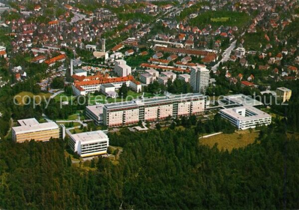 Harlaching Muenchen Staedtisches Krankenhaus Fliegeraufnahme