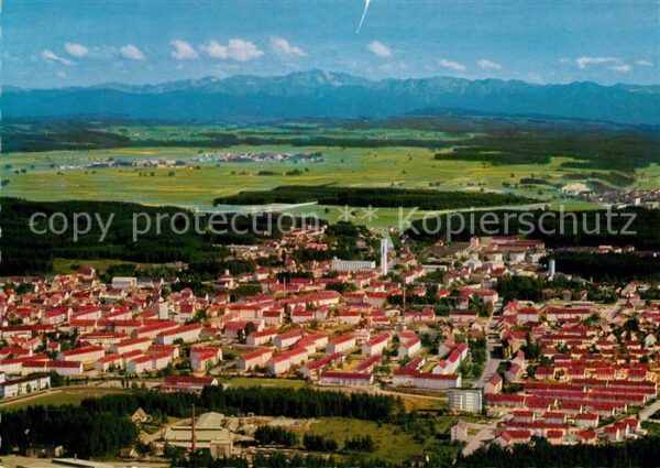 Neugablonz Fliegeraufnahme Wetterstein-Hochgebirge Zugspitze Tegelberg