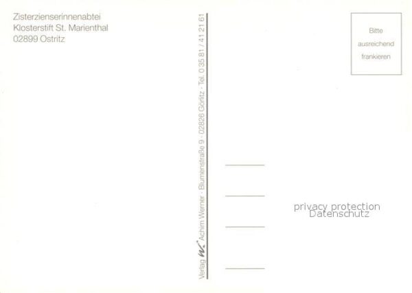 Ostritz Klosterstift St. Marienthal Fliegeraufnahme – Bild 2
