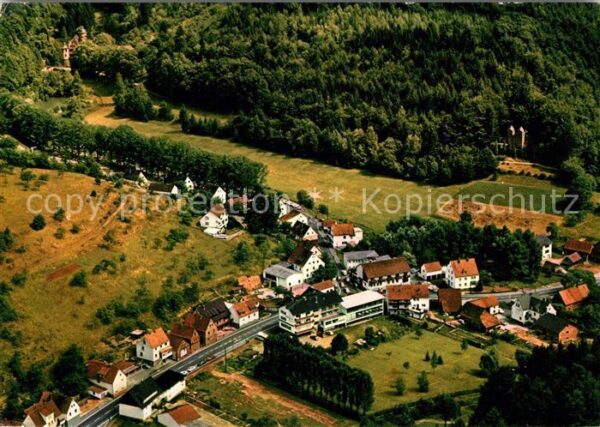 Mespelbrunn Fliegeraufnahme