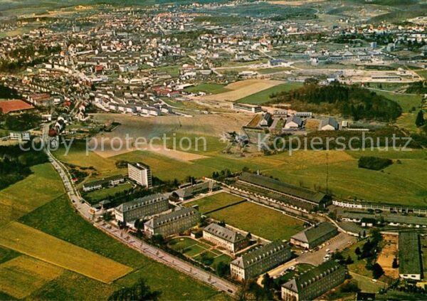 Luedenscheid Fliegeraufnahme Kreiskrankenhaus Hellersen
