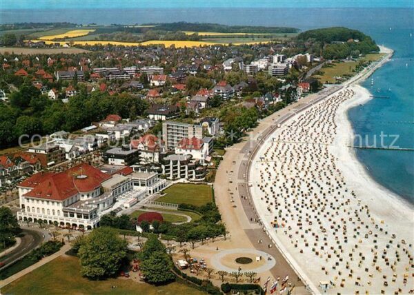 Travemuende Ostseebad Fliegeraufnahme