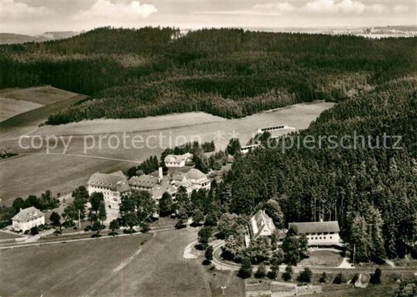 Bad Duerrheim Fliegeraufnahme Landessolbad und Kindersolbad DAK