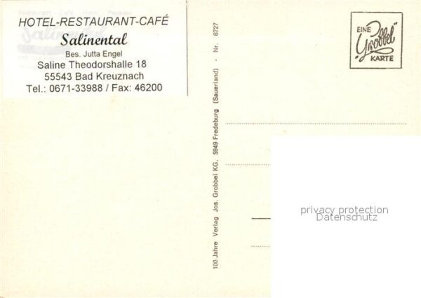 Bad Kreuznach Hotel-Restaurant Salinental – Bild 2
