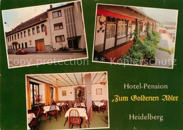 Heidelberg Neckar Hotel-Pension Zum Goldenen Adler