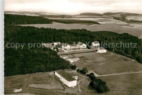 Rennerod Christliches Erholungsheim Westerwald Fliegeraufnahme