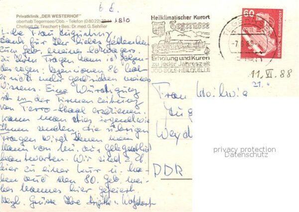 Tegernsee Privatklinik Der Westerhof Fliegeraufnahme – Bild 2