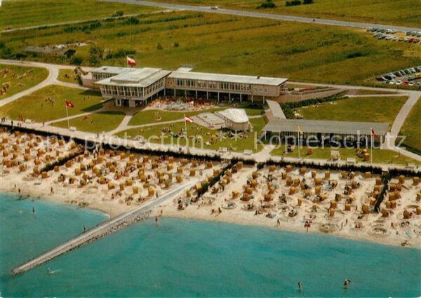 Cuxhaven Doese Nordseebad Fliegeraufnahme