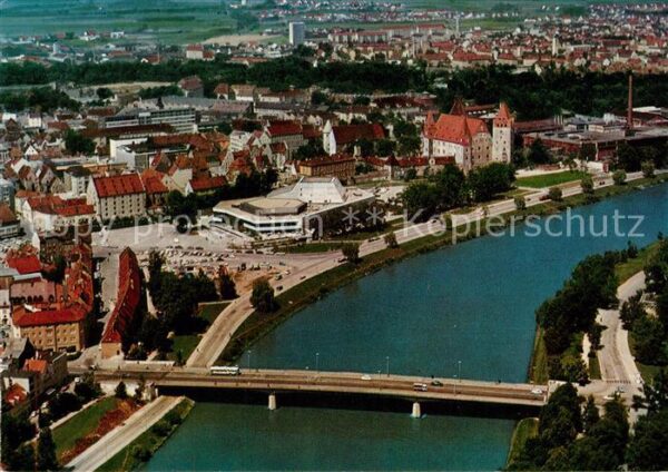 Ingolstadt Donau Fliegeraufnahme