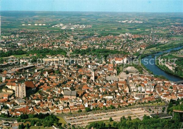 Ingolstadt Donau Fliegeraufnahme