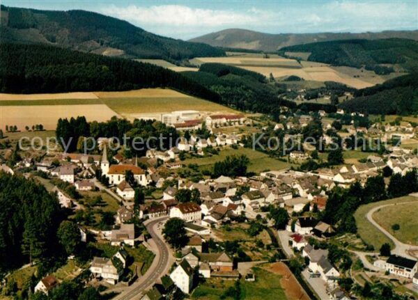 Eslohe Sauerland Fliegeraufnahme