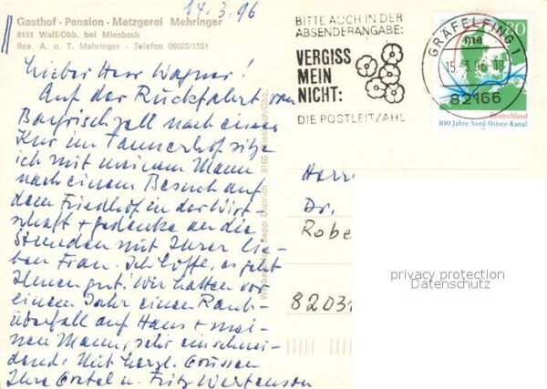 Wall Miesbach Gasthaus Pension Mehringer – Bild 2