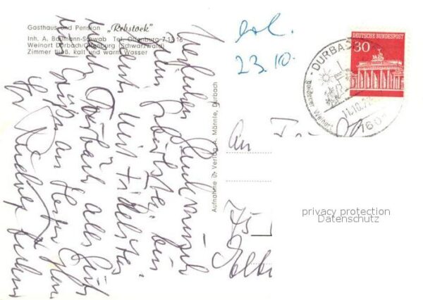 Durbach Gasthaus Pension Rebstock – Bild 2