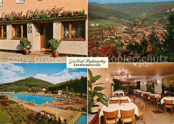 Ebermannstadt Gasthaus Refengoerg Freibad