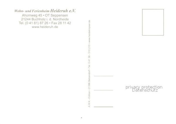 Buchholz Nordheide Ferienheim Heideruh – Bild 2