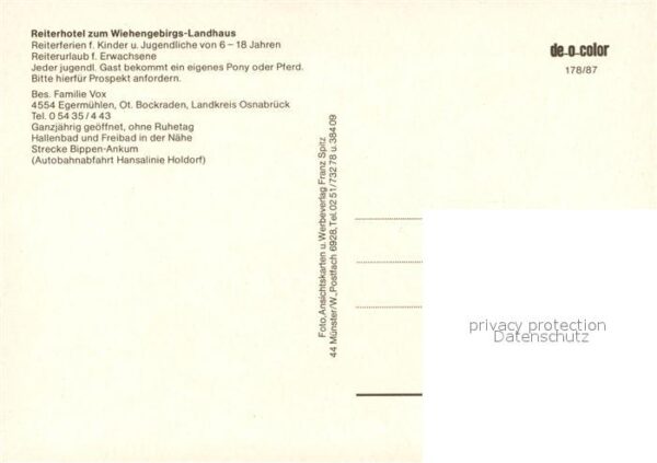 Bockraden Eggermuehlen Reiterhof Landhaus Vox Pferde – Bild 2