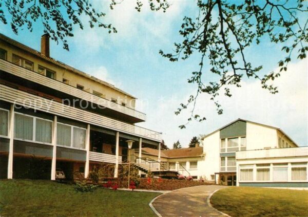 Bad Rothenfelde Erholungsheim Diaspora Anstalten
