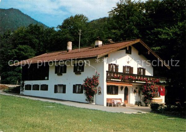 Oberau Berchtesgaden A. und V. Kurz Wohnhaus