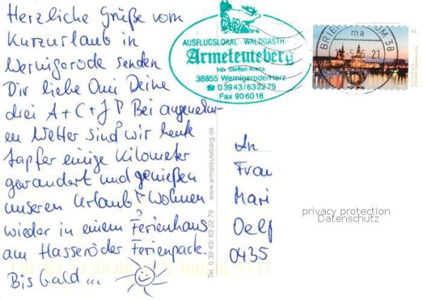 Wernigerode Harz Waldgasthaus Armeleuteberg – Bild 2