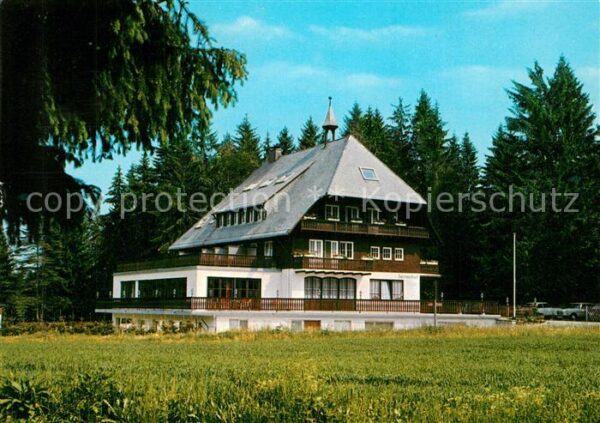 Rothaus Grafenhausen Ferienheim LZB Tannenhof