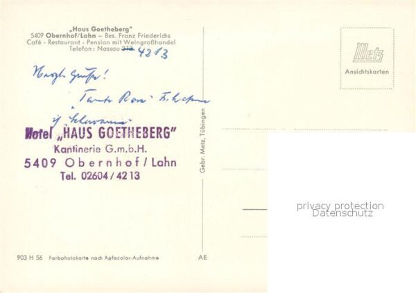 Obernhof Lahn Haus Goetheberg – Bild 2