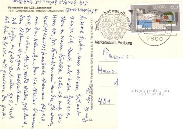 Rothaus Grafenhausen Ferienheim LZB Tannenhof – Bild 2