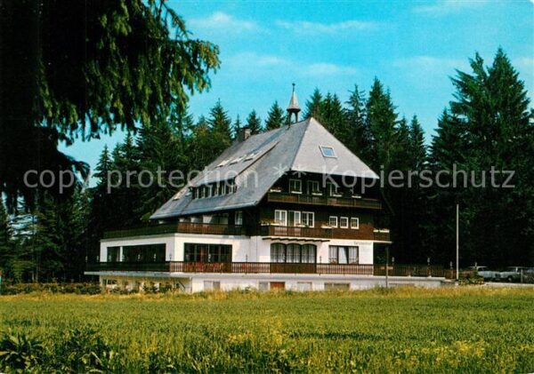 Rothaus Grafenhausen Ferienheim LZB Tannenhof