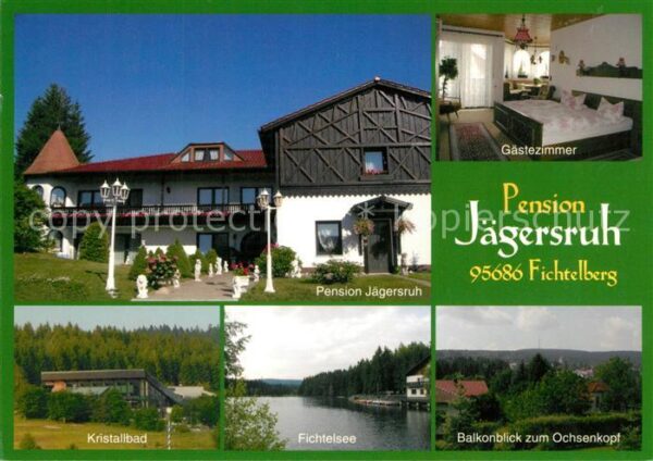 Fichtelberg Bayreuth Pension Jaegersruh Kristallbad Fichtelsee Ochsenkiopf
