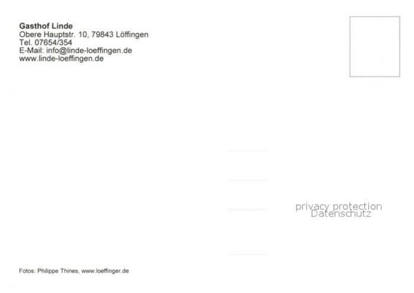 Loeffingen Gasthof Linde – Bild 2