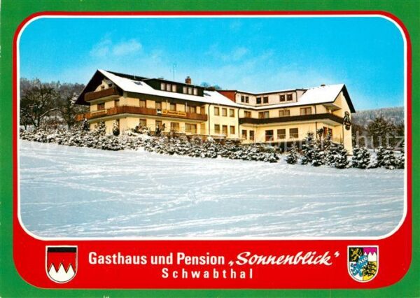 Schwabthal Gasthaus Pension Sonnenblick